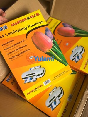 A4 A3 laminating pouches film lamination pouch film lamination pouches 75MIC 80MIC 100MIC 125MIC 150MIC 175MIC 200MIC 2