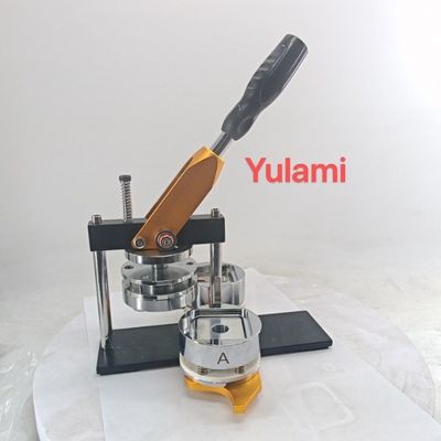badge making machine with square 50x50mm mold/moulds