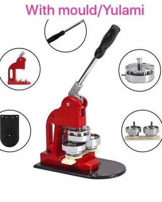 badge making machine with square 50x50mm mold/moulds