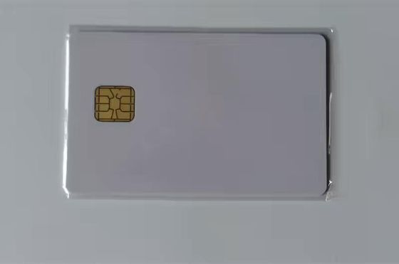 WHITE BLANK PVC INKJET 4428 CHIP ID &   Smart CARD WITH FM4442 FM4428 SLE5542 CHIP   FOR  Epson or Canon inkjet printer