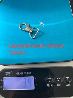 HIGH QUALITY WITH CHEAP PRICE FOR 15MM 20MM METAL SIDE LEVER LANYARD DOG HOOKS OVAL  HOOKS FACTORY SUPPLIERS FROM CHINA